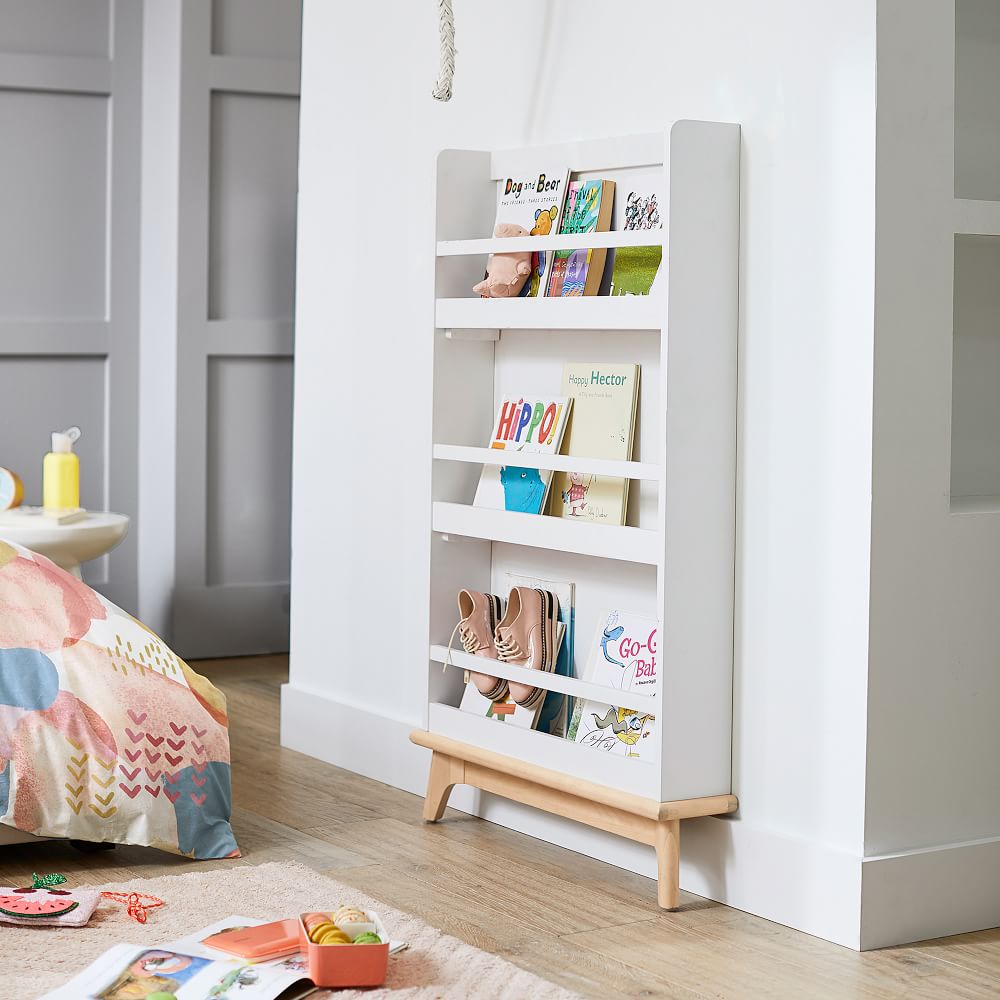 Kids Storage Book Toy Shelf furniture  Wood Material Use Cartoon Choice Baby Box China Style Packing Furniture Environmental