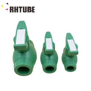 Rhtube nóng bán PPR bóng Van nhựa 1/2 "3/4" Bóng van Van cổng - Product Image 5