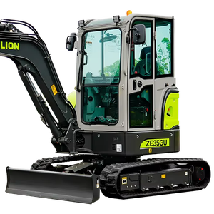 Mini excavadora sobre orugas pequeña de 3,5 toneladas, excavadora sobre orugas ZE35GU en India - Product Image 1