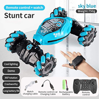 Mobil RC 2.4Ghz Expert Hand Controlled Remote Control 4WD Transform Road Twister dengan Sensor Gerakan Siap Pakai Indoor-Outdoor