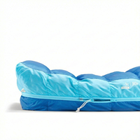 Sac de couchage momie en duvet RDS résistant à l'eau, en nylon, pour camping en extérieur, pour adultes, 3 saisons, par temps froid, vente en gros, OEM