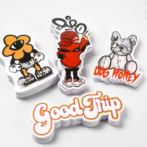 Etiquetas Adhesivas Personalizadas de PVC Impermeables, Vinilo Troquelado con Impresión de Logo para Parachoques de Coche, Resistentes para Exteriores - Product Image 6