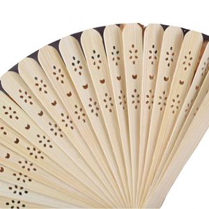 2026 New Arrival Bulk <b>Bamboo</b> Hand Fans with Floral Style Trending Corporate Novelty Gifts for Business Resale or Giveaways - Product Image 4