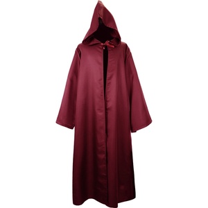 XJ Halloween <span class=keywords><strong>Death</strong></span> Wizard Cloak Cosplay Costume Monk Hooded <span class=keywords><strong>Star</strong></span> Robes Cloak Cape Darth Vader Kids Adult Costume - Product Image 4