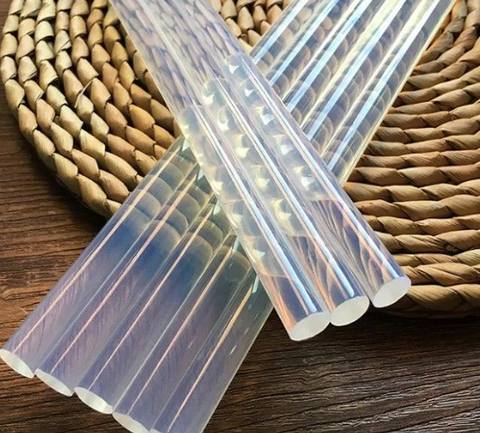 11mm & 7mm White Hot Melt Adhesive Glue Sticks Silicone Hot Melt Resin & EVA for Woodworking Seal Applications