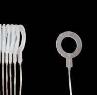 Offres Spéciales bonne qualité en plastique vêtement étiquette anneau étiquette broche attache pour étiquette Standard pistolet