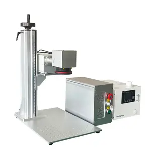 Tragbare INNO FIT 355 nm UV-Laser beschriftung maschine 3W 5W mit Wasser kühlung für Laser gravur glas