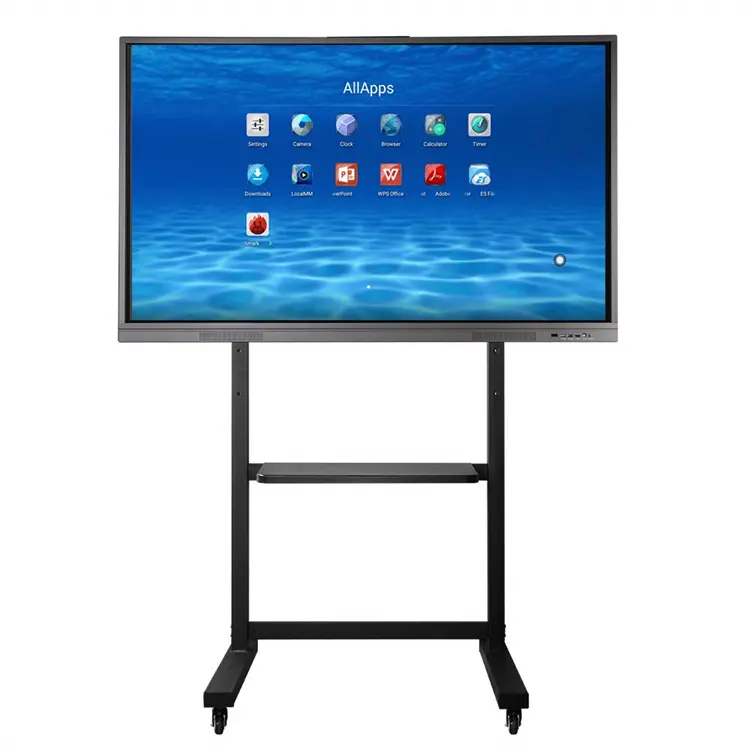 Smart Pizarra Interactiva Touch Panel Pc Tela Interativa Menu Digital Placa Branca Para A Escola