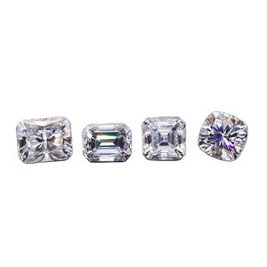 Diamante suelto de moissanita de corte radiante al por mayor, color D, claridad VVS y certificado IGI, forma redonda, buen corte - Product Image 6