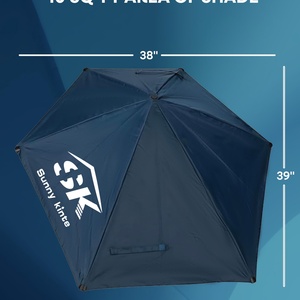 ร่มกันแดดกันลม Sport Brella Versa Brella SPF 50+ ปรับได้ทุกทิศทาง พร้อมที่ยึดอเนกประสงค์ สำหรับเดินทาง ขี่มอเตอร์ไซค์ ตั้งแคมป์ ขนาด 140 ซม. - Product Image 2