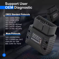Herramienta de diagnóstico de lector de código Vgate VLinker MC + BLE4.0 V2.2 ELM327 BT4.0 OBD2 II para IOS y Android