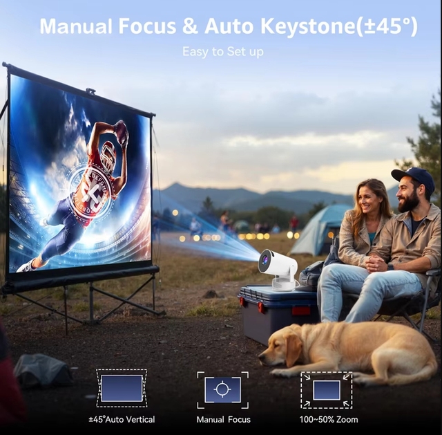 Rechargeable MINI Portable Projector 720P LED USB Remote Control Indoor/Outdoor Movie Projector ISMARTX10 Battery 180 ANSI