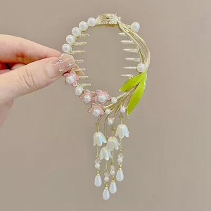 Children's Bun <strong>Hair</strong> Clip Girls' Ponytail Hairpin, <strong>Hair</strong> <strong>Clasp</strong> Girls' Ponytail Buckle <strong>Hair</strong> Accessory - Product Image 4