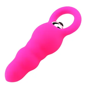 Vibromasseur anal en silicone souple, mini vibrateur étanche, pour femmes