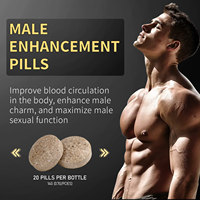 Complément de vitalité masculine OEM - Pilules de Maca et de panache de cerf pour les reins - Supplément à base de plantes pour l'amélioration masculine et l'énergie