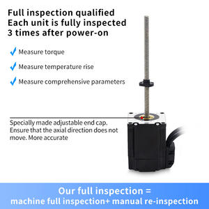 UMOT <span class=keywords><strong>Motor</strong></span> <span class=keywords><strong>Stepper</strong></span> Loop tertutup 28mm kecil dengan Nema 11 Thrust Screw Lead Screw <span class=keywords><strong>Motor</strong></span> <span class=keywords><strong>Stepper</strong></span> <span class=keywords><strong>Assembly</strong></span> dengan Set Encoder - Product Image 4