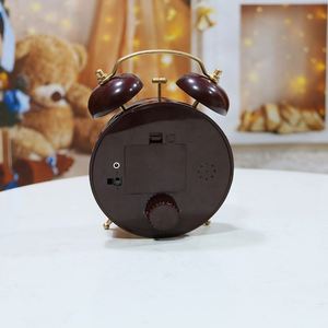 New Arrivals Christmas Decorations Snowman <b>Clock</b> Glitter Water <b>Led</b> Lantern Battery Warm White Home Table Decoration Lights - Product Image 5