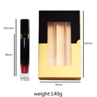 Tube de logo personnalisé plus en gros 15 nuances de maquillage végétalien brillant à lèvres imperméable de luxe nu vendeur de brillant à lèvres liquide rouge à lèvres