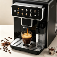 Máquina de Café Espresso Frío Comercial Portátil Anbolife, Acero Inoxidable, Silenciosa, 15 Bares, OEM