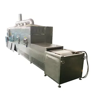 Máquina de esterilización de secado por microondas, secador de clavo, cinturón de túnel