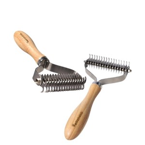 <b>Pet</b> Grooming Comb Thinning Comb Suitable Cats Dogs Removing Loose Hair Long Hair Specifically Designed Long Haired Cats Medium - Product Image 1