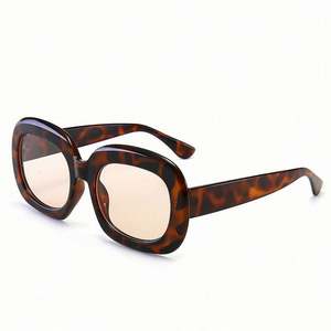 Lunettes de soleil ovales à monture PC pour hommes et femmes, avec logo personnalisé, vente en gros, nouvelle mode, mignonnes, protection UV400, couleur bonbon, pour hommes - Product Image 5