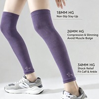 Manchons de compression pour mollets, haute élasticité, pour le sport