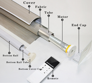 Dream Light Filtering <span class=keywords><strong>Shangrila</strong></span> Blinds Fábrica motorizada Cortinas de tela coreana Shangri-<span class=keywords><strong>la</strong></span> Triple Shade Blinds para ventana - Product Image 6