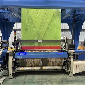 high speed rapier loom with jacquard shedding for label painting fabrics weaving machine