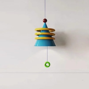 Lampada a Sospensione per Camera da Letto dei Bambini Morandi, Design Cartoon per Ragazzi e Ragazze, Ispirata alla Dopamina, Sofisticata e Moderna in Ferro - Product Image 1