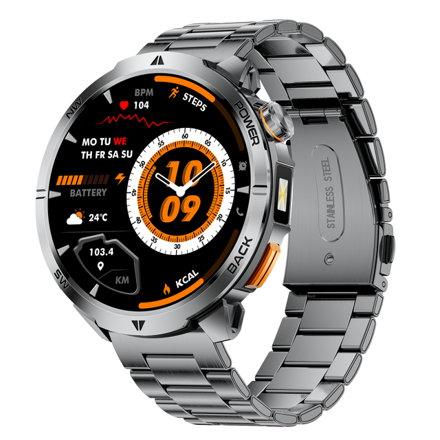 MT86 Smartwatch 1.7" 1000mAH Sport Modes Tracking Heart Rate Blood Pressue Oxygen Health Monitoring Outdoor Sports Smart Watch