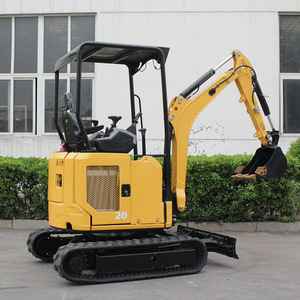 Miniexcavadora EZ-C20 de 1 tonelada tipo oruga para desnudo de suelos y trabajos de construcción - Product Image 1