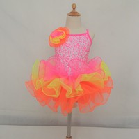 Robe de danse OEM pour femmes, bleu, en lycra, tutu de ballet, costume de danse pour enfants, costumes de télévision et de cinéma, tutu de scène romantique, ballet