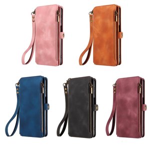Retro Matte 9 Thẻ Chủ Đối Với Samsung Galaxy S24 S25 Siêu A56 S23 S22 FE Lật Wallet Trường Hợp PU Da Điện Thoại Bìa - Product Image 2