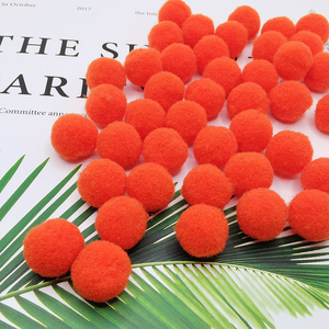 1นิ้ว150ชิ้นสำหรับคริสมาสต์สำหรับ DIY ความคิดสร้างสรรค์ของตกแต่งโครงการอุปกรณ์งานอดิเรกของตกแต่งงานปาร์ตี้ลูกปอมปอมปอมงานฝีมือ - Product Image 5