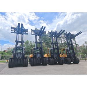 מלגזה דיזל 10 טון, מנוע Hifoune עם תקני CE, ISO ו-EPA, מלגזה דיזל בעלת 3 שלבים, תורן 4.5 מטר, לעבודה כבדה, למכירה - Product Image 2