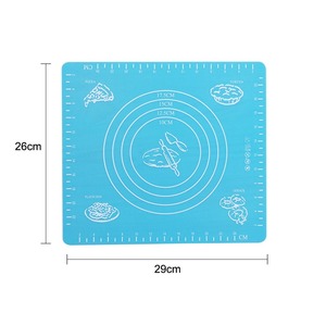 Tapis de pétrissage en silicone 26*29cm pour la pâtisserie, la cuisine et la préparation des pâtes, planche à découper, ustensiles de cuisson - Product Image 3