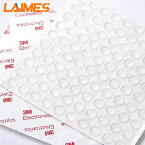 Pare-chocs de porte d'armoire pare-chocs d'armoire de qualité supérieure coussinets amortissement du son <span class=keywords><strong>auto</strong></span>-adhésif en caoutchouc transparent Silicone antichoc - Product Image 6