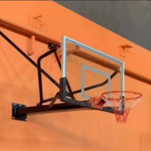 Aro de Basquete Montado na Parede Enlio Professional Smart Space com Tabela de Vidro Temperado Aprovado pela FIBA - Product Image 2