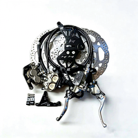 Kit d'étrier de frein hydraulique arrière Sur-Ron Ultra Bee LBX Talaria X3 E-Ride Pro en alliage d'aluminium CNC haute performance pour vélos électriques