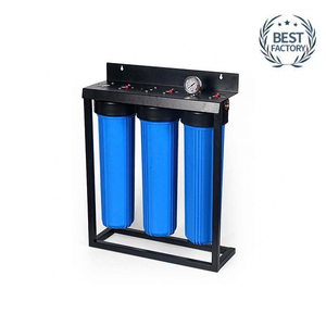 Filtro de Eliminación de Arsénico Big Blue Triplo 20\" X 4.5\" Sistema de Filtro de Agua - Venta al por Mayor de Fábrica para el Mercado de <span class=keywords><strong>LATAM</strong></span> Dos Manómetros - Product Image 3
