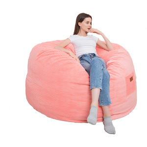 IStapromo Gifts <strong>Beanbag</strong> Cover 6ft 7ft <strong>Fur</strong> Fabric Giant <strong>Beanbag</strong> Cover Soft Fluffy <strong>Faux</strong> <strong>Fur</strong> Big Round Bean Bag Lazy Sofa Chair - Product Image 1