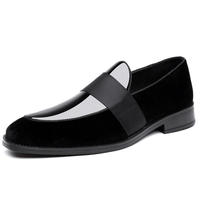 Chaussures habillées à enfiler pour hommes, en cuir véritable, confortables, de luxe, pour le bureau, décontractées, formelles, pour les fêtes, printemps-été – Grande Vente