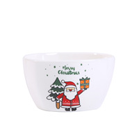 Meilleur prix de Noël Céramique 4 bols avec boîte-cadeau
