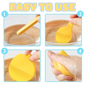 Best-seller Éponge démaquillante en cellulose compressée Forme ronde Éponges lavables et tampons à récurer - Product Image 2