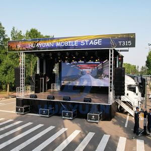 Camión de <span class=keywords><strong>escenario</strong></span> móvil de 9,6 m con alas plegables y pantalla LED para <span class=keywords><strong>alquiler</strong></span> de eventos y recorridos T315 - Product Image 2