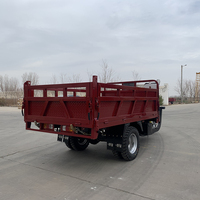 Tricycle cargo à trois roues à moteur, moteur à essence 300 cm³ refroidi par eau, avec déchargement automatique
