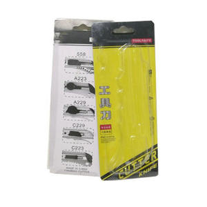 カスタムペットライドブリスターインサートカードパッケージスライドカードブリスターパッキングパック、ハードウェアアクセサリー用紙カード付き - Product Image 3