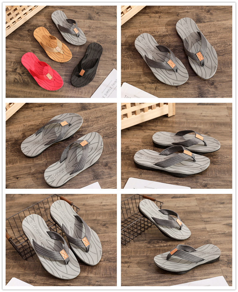 Summer Men Flip-flops Slippers Beach Footwear Comfortable Casual Flip Flops Shoes