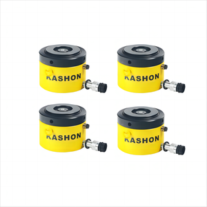 กระบอกไฮดรอลิกแบบแบนพิเศษ CLP-2502 ความจุ 260 ตัน ระยะชัก 45 มม. เทียบเท่า Enerpac พร้อมแหวนล็อค - Product Image 1